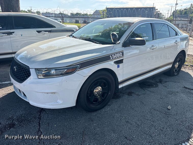 image for item FB8796 2015 Ford Taurus Police Interceptor 