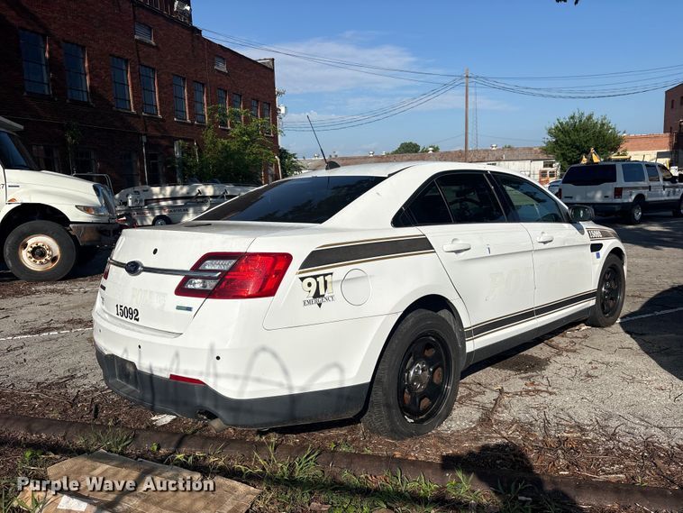image for item FB8796 2015 Ford Taurus Police Interceptor 