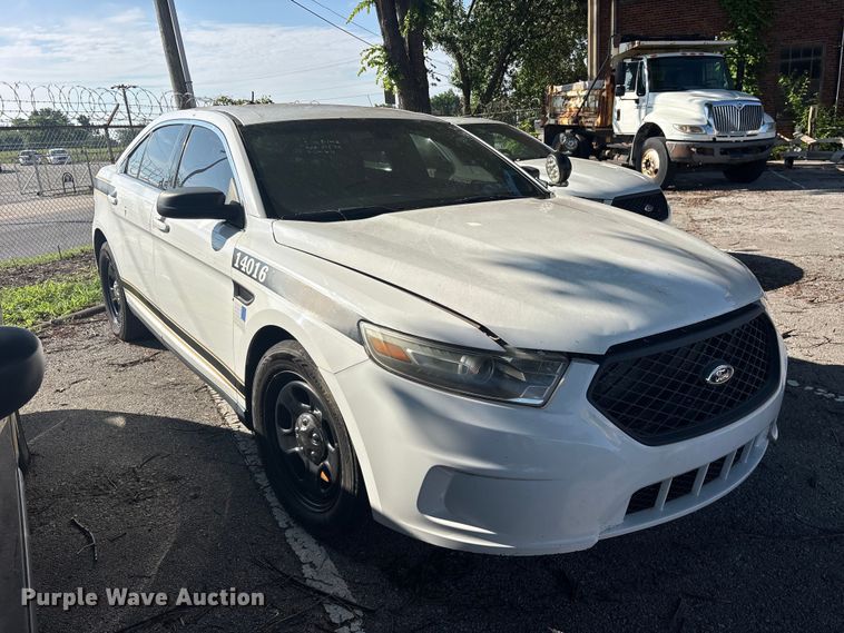 image for item FB8800 2014 Ford Taurus Police Interceptor 
