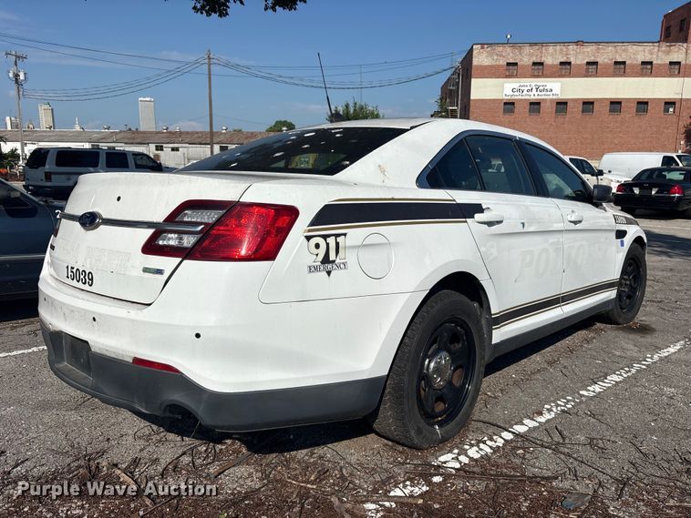 image for item FB8801 2015 Ford Taurus Police Interceptor 