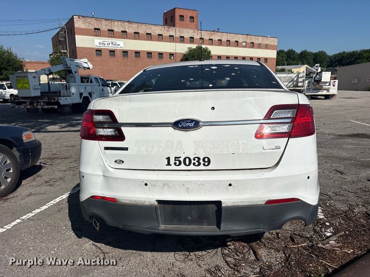 image for item FB8801 2015 Ford Taurus Police Interceptor 
