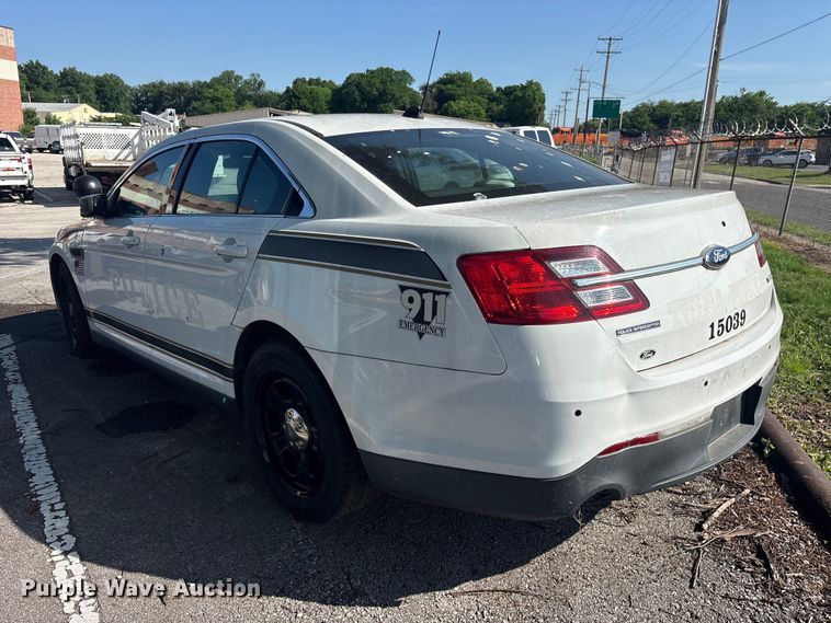 image for item FB8801 2015 Ford Taurus Police Interceptor 