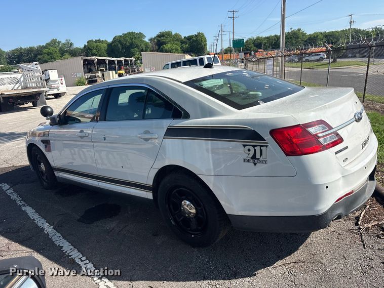 image for item FB8801 2015 Ford Taurus Police Interceptor 
