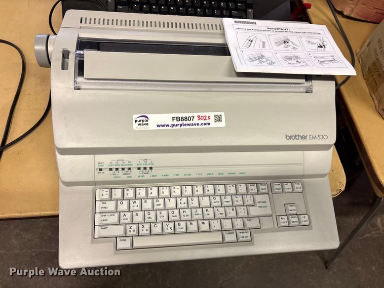 image for item FB8807 Brother/IBM typewriter