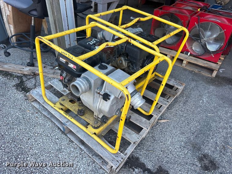image for item FB8810 (2) Wacker Neuson PT3 pumps