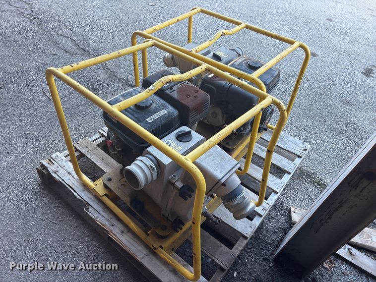 image for item FB8810 (2) Wacker Neuson PT3 pumps