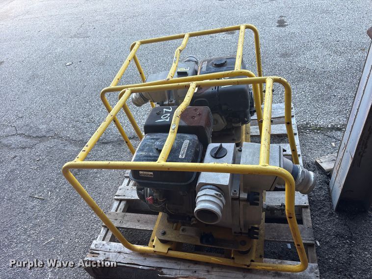 image for item FB8810 (2) Wacker Neuson PT3 pumps