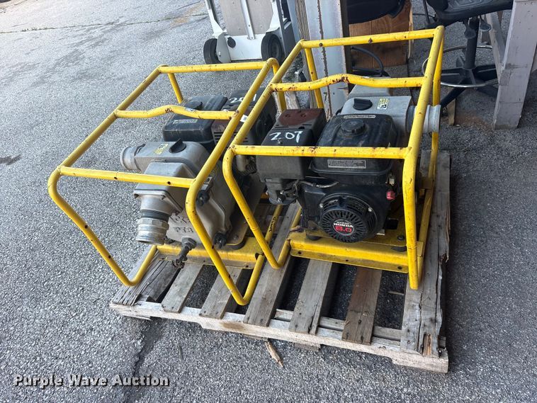 image for item FB8810 (2) Wacker Neuson PT3 pumps