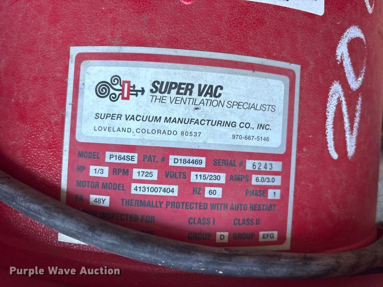image for item FB8811 SuperVac P164SE,P164MM (6) fans