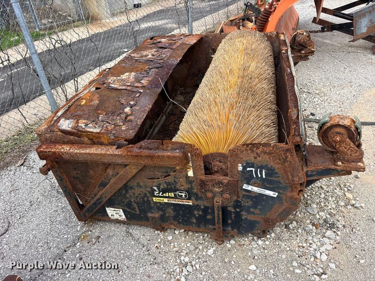 image for item FB8826 2004 John Deere skid steer sweeper