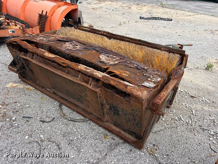 image for item FB8826 2004 John Deere skid steer sweeper