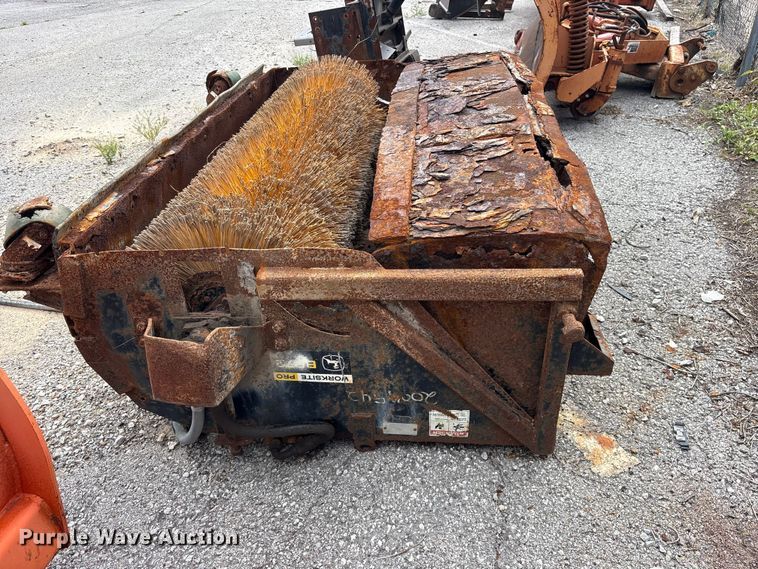 image for item FB8826 2004 John Deere skid steer sweeper