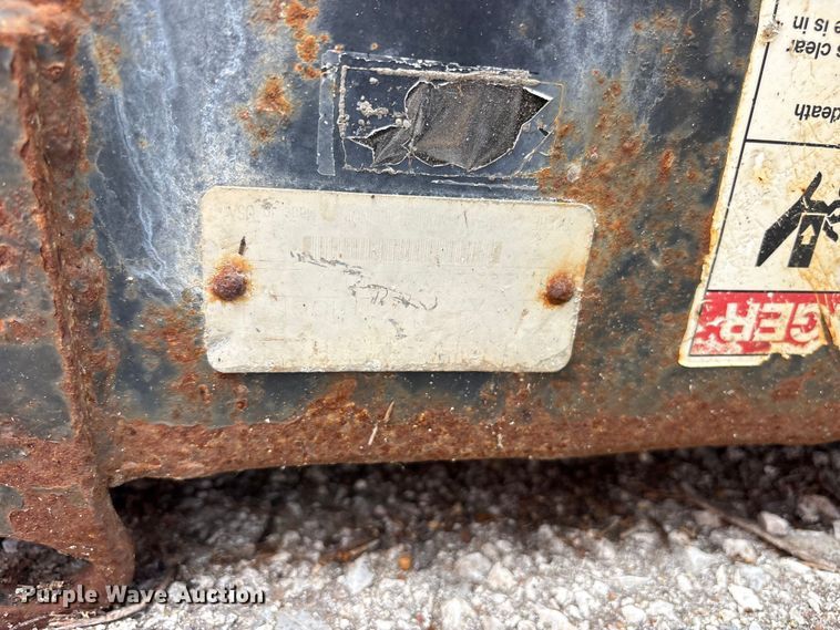 image for item FB8826 2004 John Deere skid steer sweeper