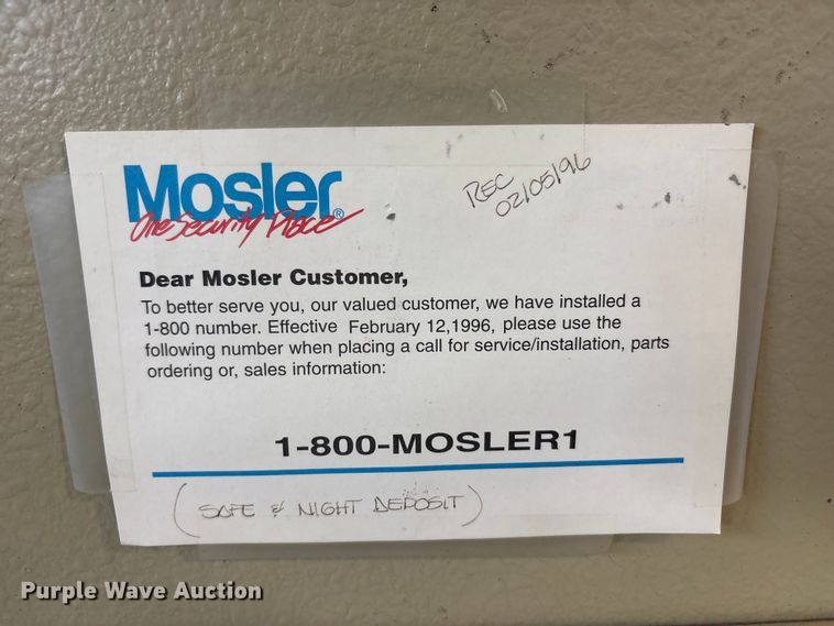 image for item FC2286 Mosler safe