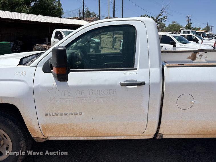 image for item FC2292 2016 Chevrolet Silverado 1500 pickup truck