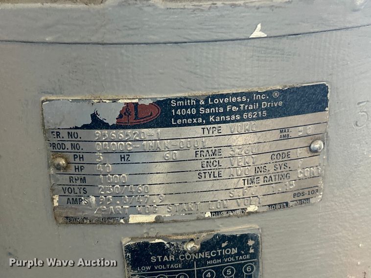 image for item FC2645 Smith & Loveless pump station