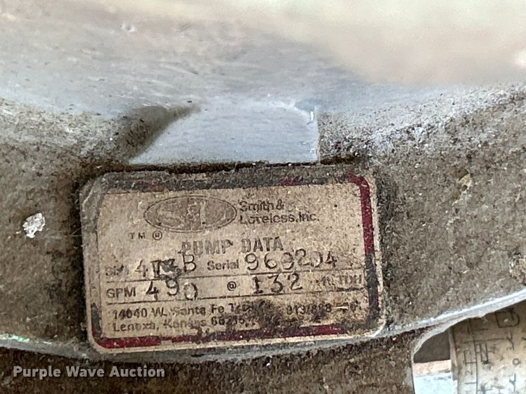 image for item FC2645 Smith & Loveless pump station