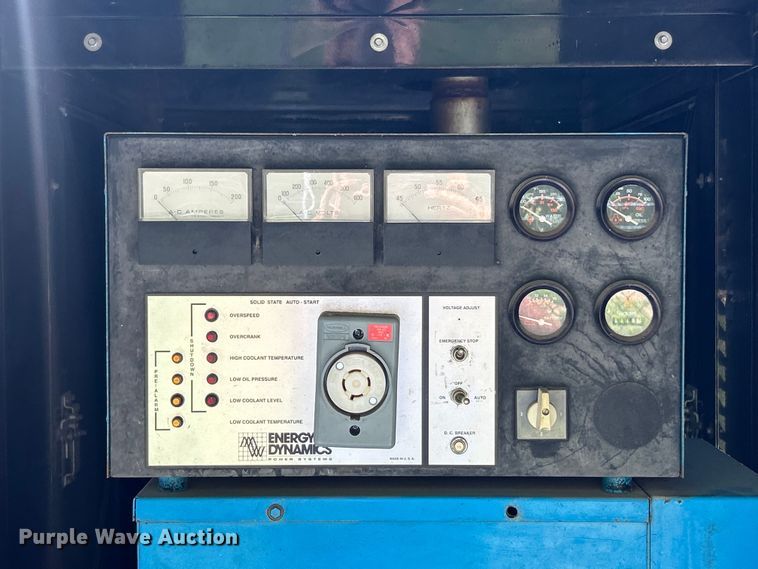 image for item FC2647 1996 Energy Dynamics 363PSL1607 generator