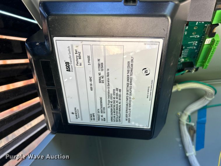 image for item FC2647 1996 Energy Dynamics 363PSL1607 generator