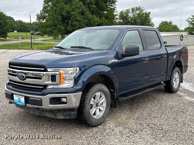 2018 Ford F150 XLT Crew Cab pickup truck