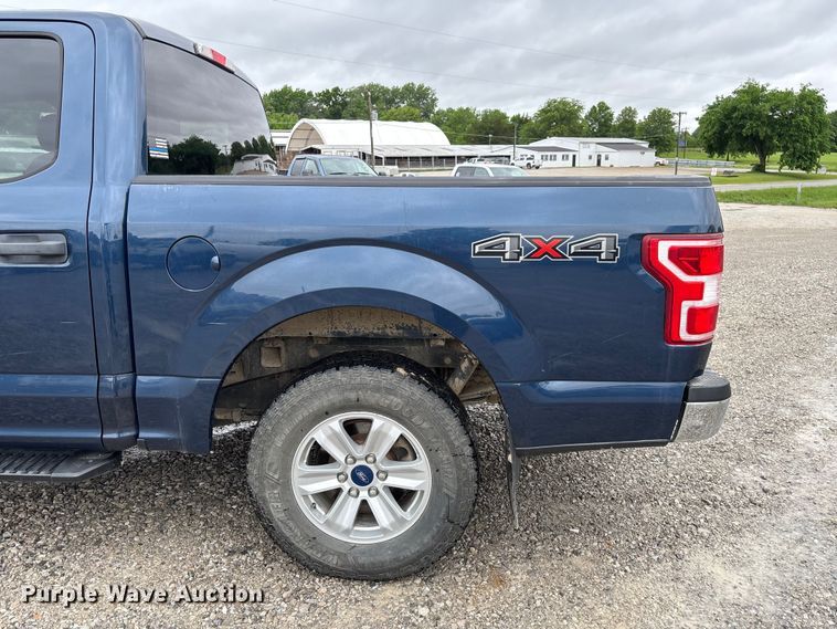 image for item FC5767 2018 Ford F150 XLT Crew Cab pickup truck