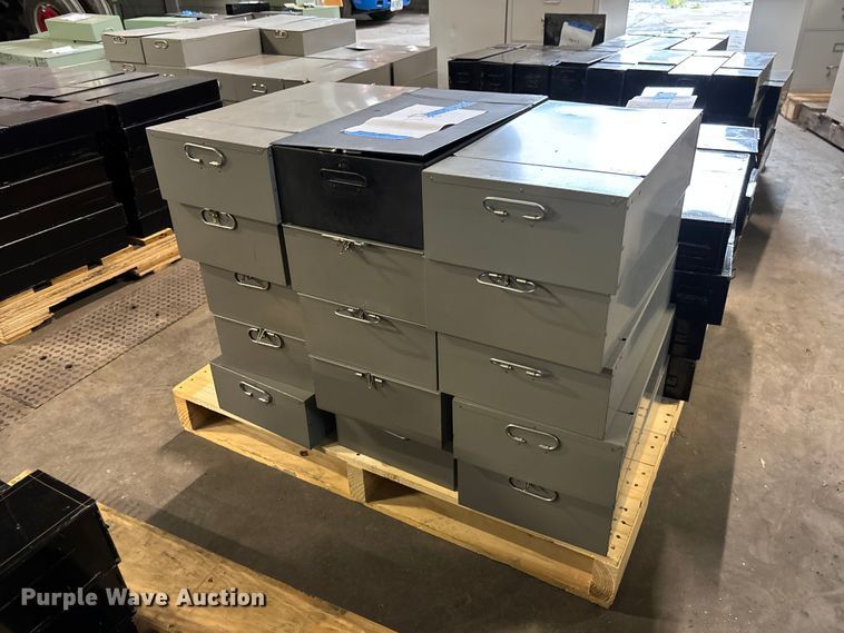 image for item FC5771 (4) pallets of lock boxes