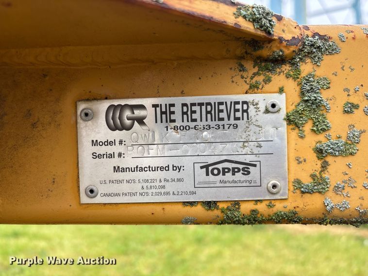 image for item FC5777 Topps QW1K Retriever shoulder reclaimer