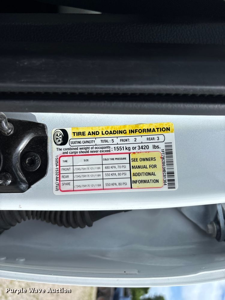 image for item FC5826 2017 Ford F250 Super Duty Crew Cab pickup truck