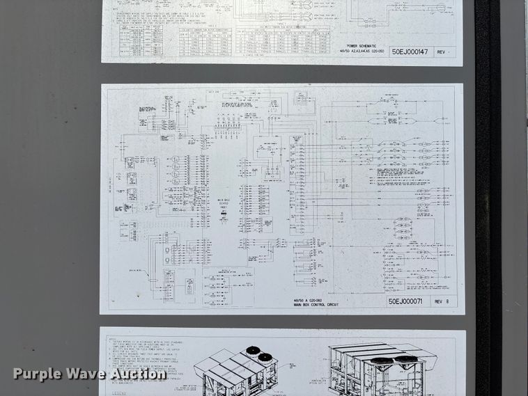 image for item FC5892 2021 Carrier 48A2E030CDG641GG HVAC unit