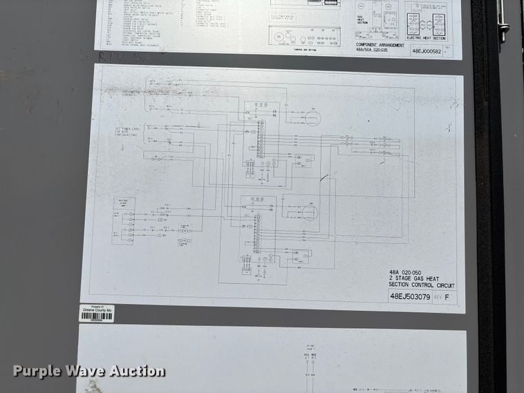 image for item FC5892 2021 Carrier 48A2E030CDG641GG HVAC unit