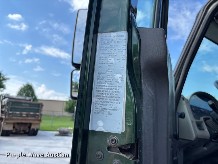 image for item FC5894 2015 International WorkStar 7600 dump truck