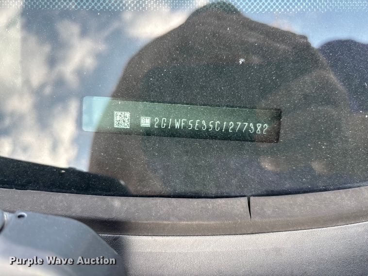 image for item FC5895 2012 Chevrolet Impala 