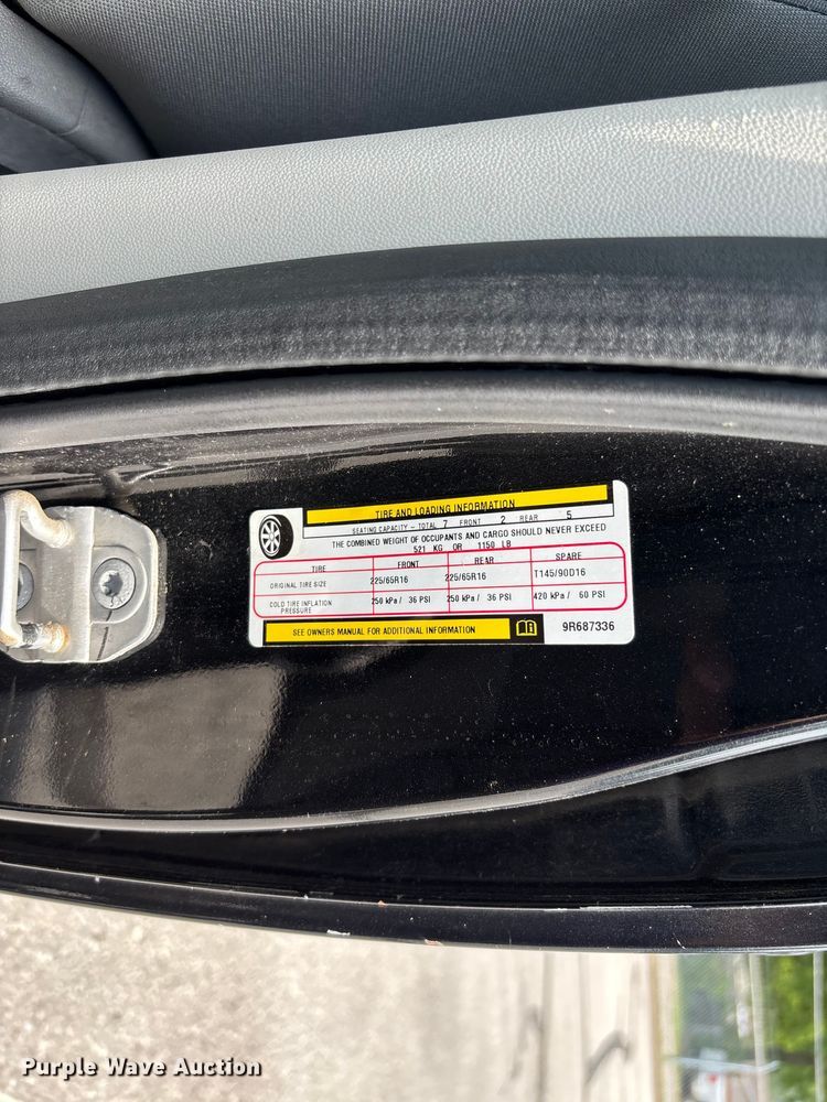 image for item FC5896 2009 Dodge Grand Caravan SE van