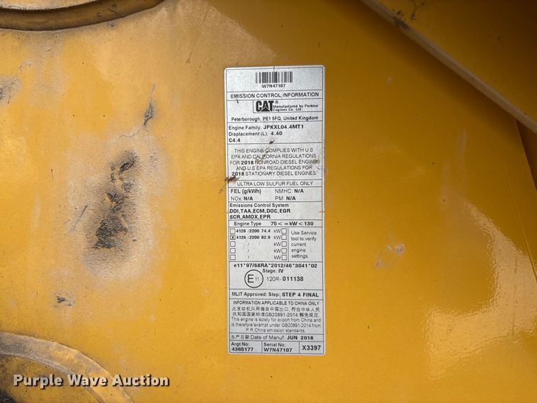 image for item FC5902 2018 Caterpillar 420F2 IT backhoe