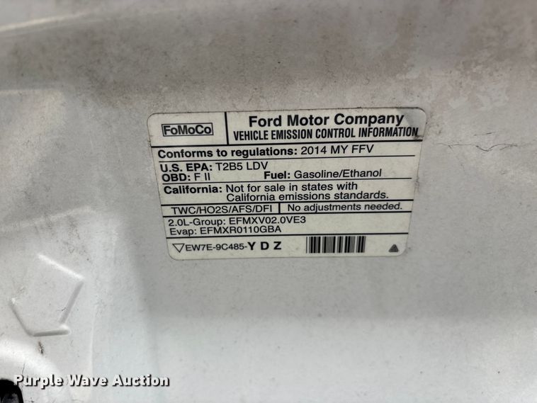 image for item FG0375 2014 Ford Focus 