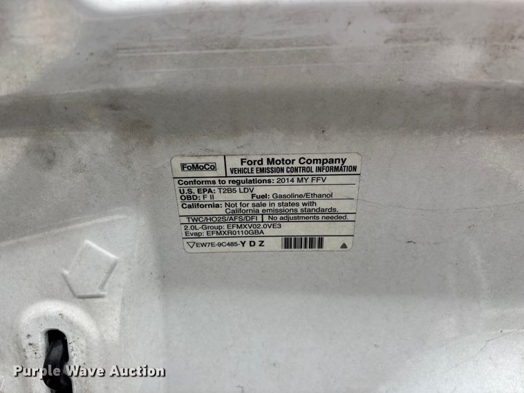 image for item FG0376 2014 Ford Focus 