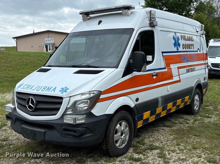 image for item FG0394 2017 Mercedes-Benz Sprinter ambulance