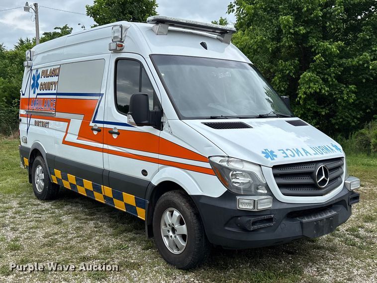 image for item FG0394 2017 Mercedes-Benz Sprinter ambulance