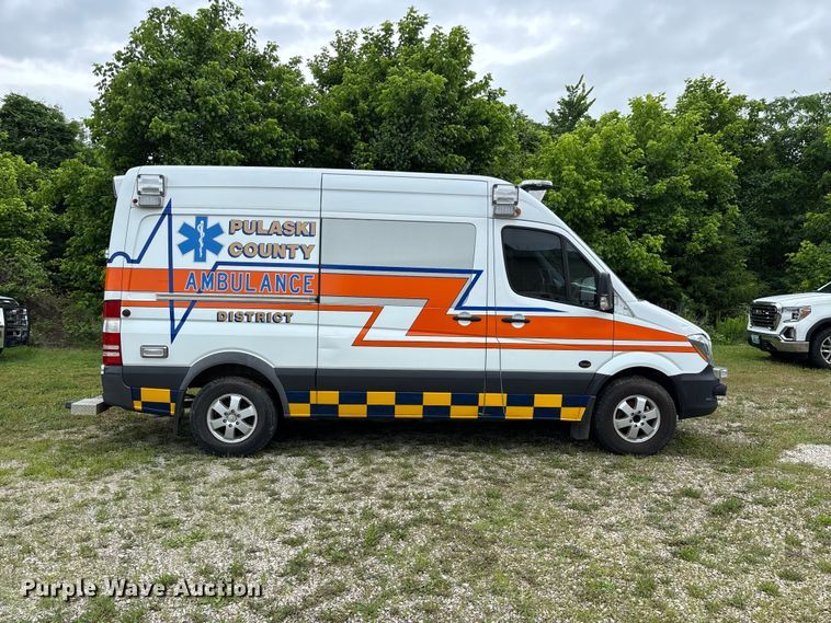 image for item FG0394 2017 Mercedes-Benz Sprinter ambulance