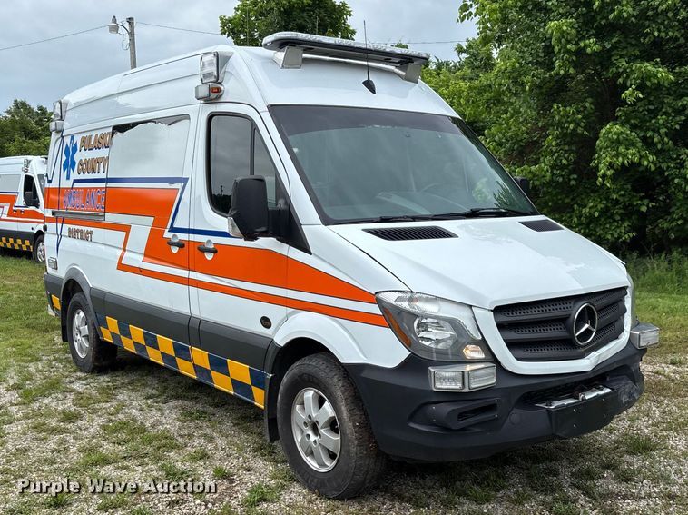 image for item FG0395 2017 Mercedes-Benz Sprinter ambulance