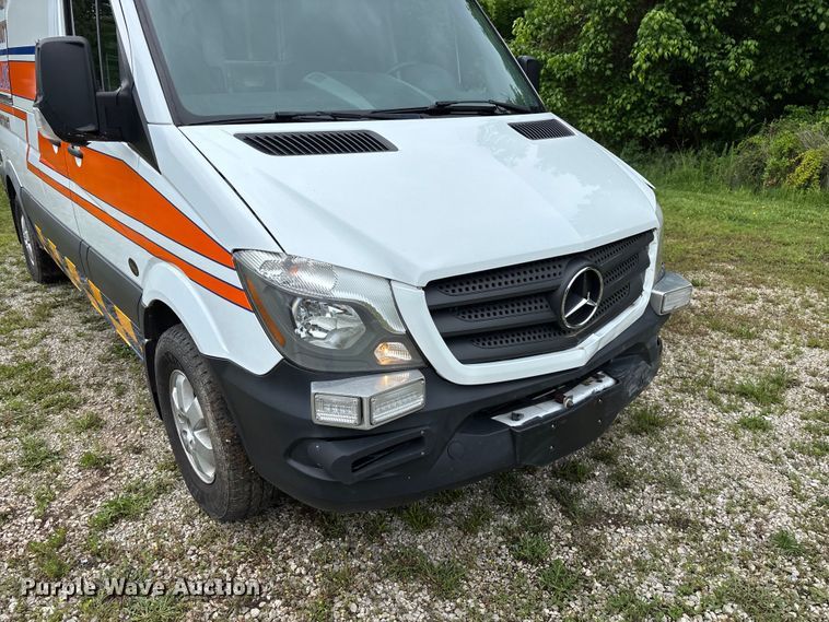 image for item FG0395 2017 Mercedes-Benz Sprinter ambulance