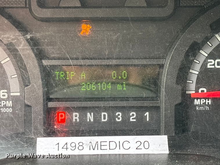 image for item FG0397 2012 Ford Econoline ambulance