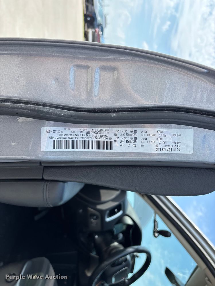 image for item FG0437 2019 Dodge Durango SSV SUV