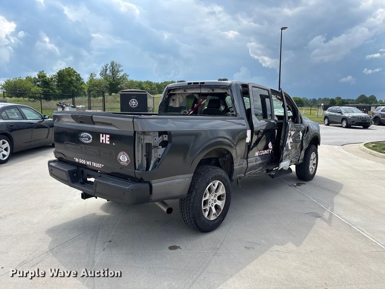 image for item FG0443 2023 Ford F150 Police Responder Crew Cab pickup truck