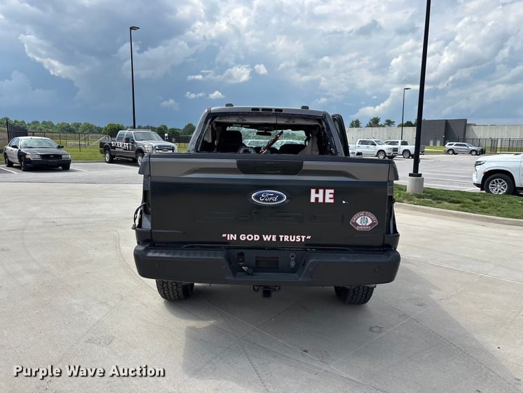 image for item FG0443 2023 Ford F150 Police Responder Crew Cab pickup truck