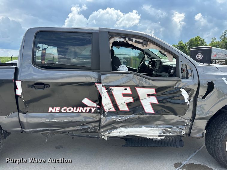 image for item FG0443 2023 Ford F150 Police Responder Crew Cab pickup truck