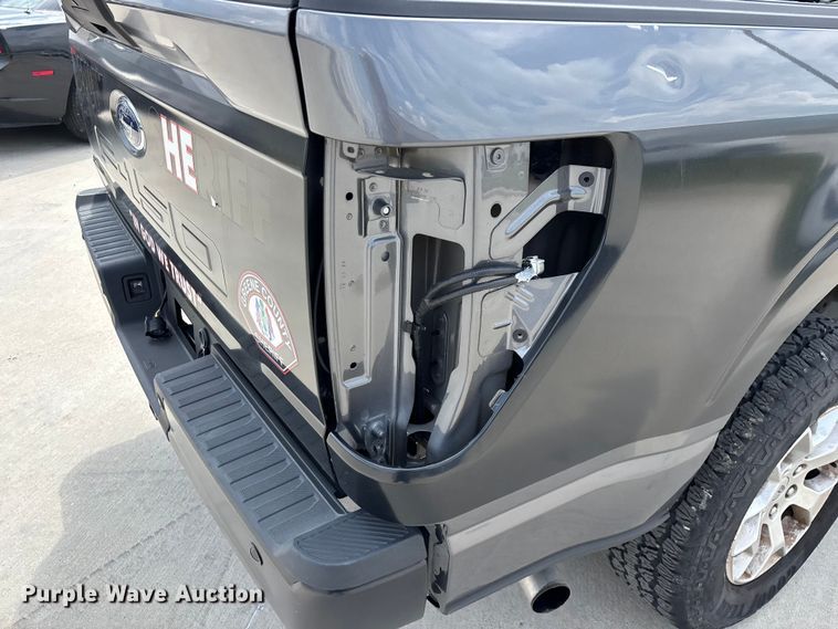 image for item FG0443 2023 Ford F150 Police Responder Crew Cab pickup truck