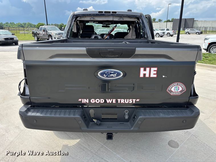 image for item FG0443 2023 Ford F150 Police Responder Crew Cab pickup truck