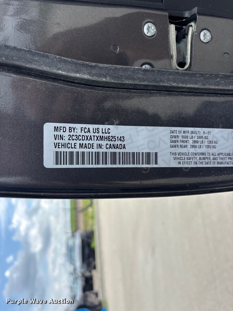 image for item FG0449 2021 Dodge Charger Police 