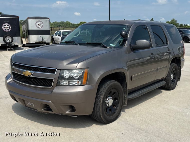 image for item FG0450 2013 Chevrolet Tahoe Police SUV
